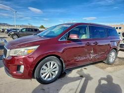 KIA Sedona ex Vehiculos salvage en venta: 2016 KIA Sedona ex