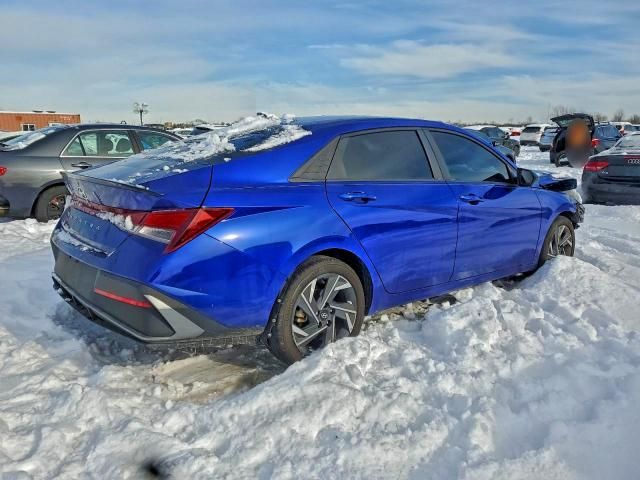 2025 Hyundai Elantra sel Sport