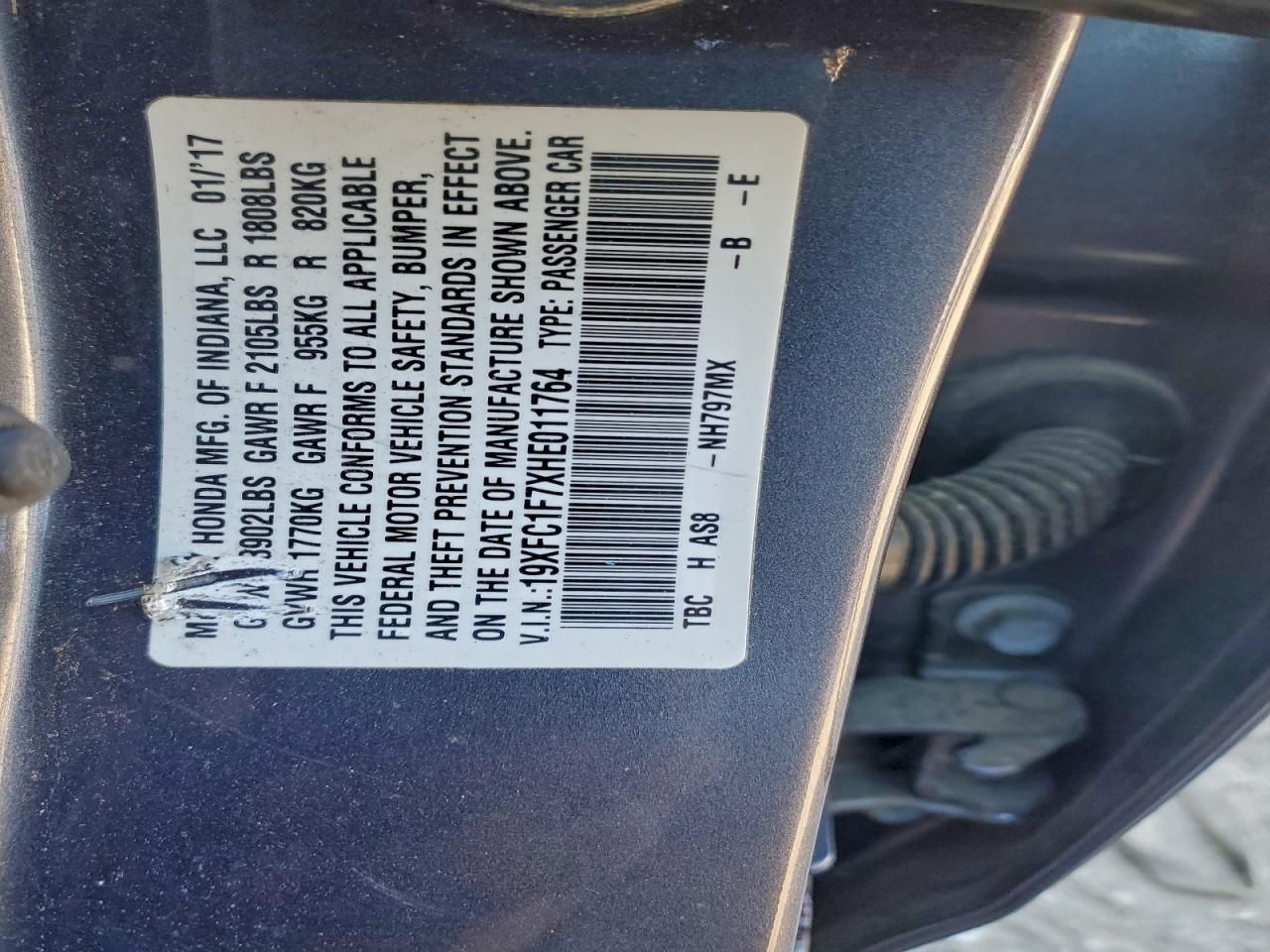 2017 Honda Civic exl