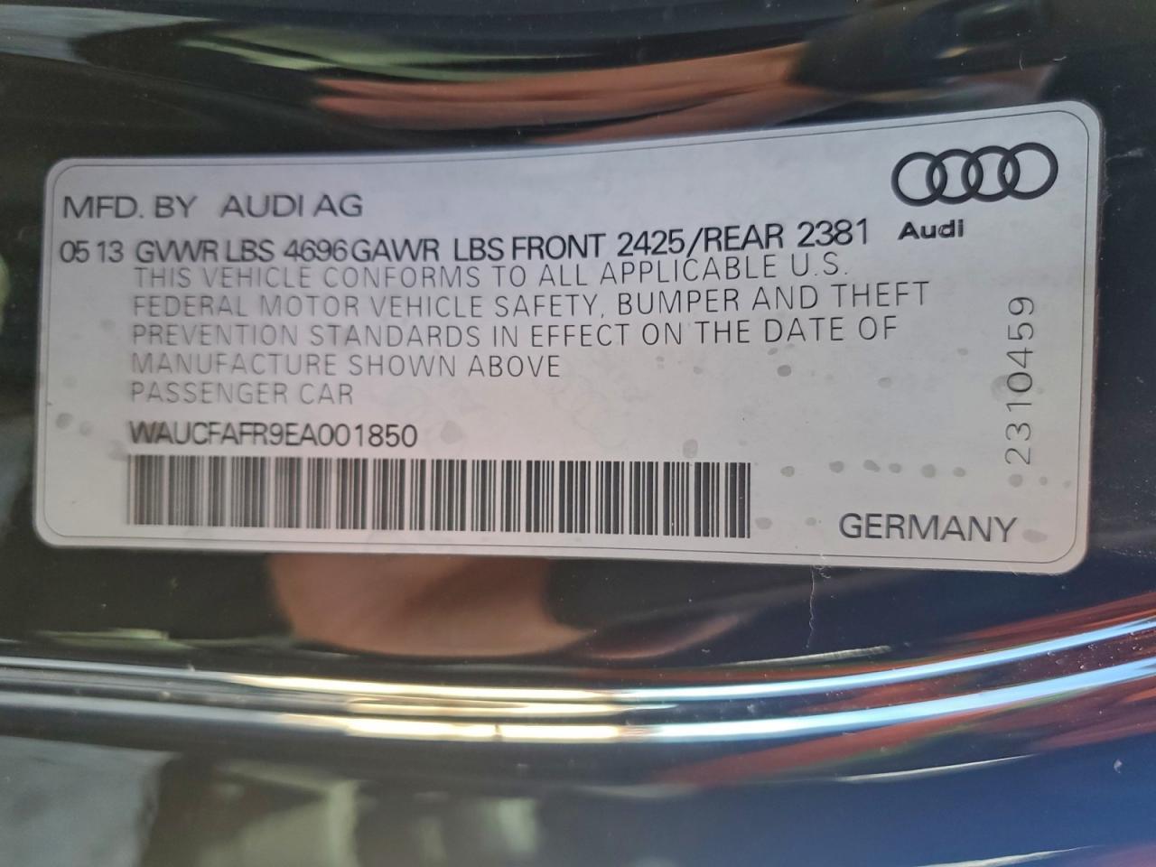 2014 Audi A5 Premium