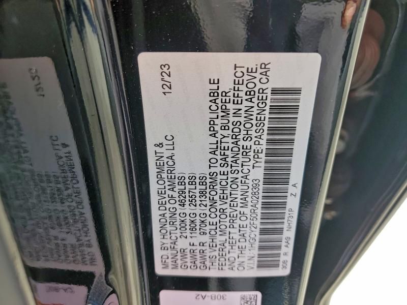 2024 Honda Accord Hybrid Sport