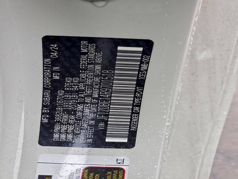 2024 Subaru Brz Limited