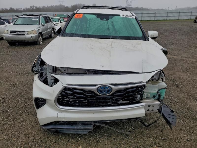 2020 Toyota Highlander Hybrid le