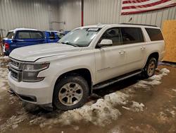Vehiculos salvage en venta de Copart Appleton, WI: 2015 Chevrolet Suburban K1500 lt