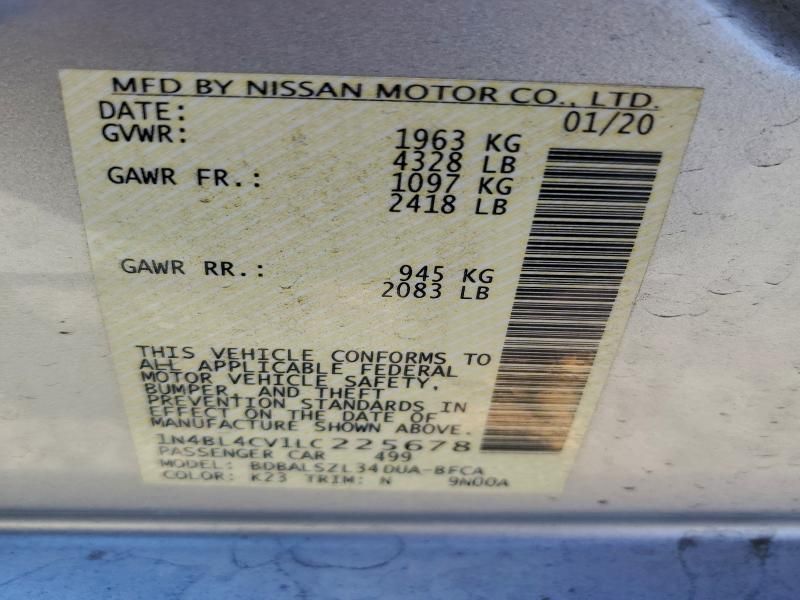 2020 Nissan Altima sr