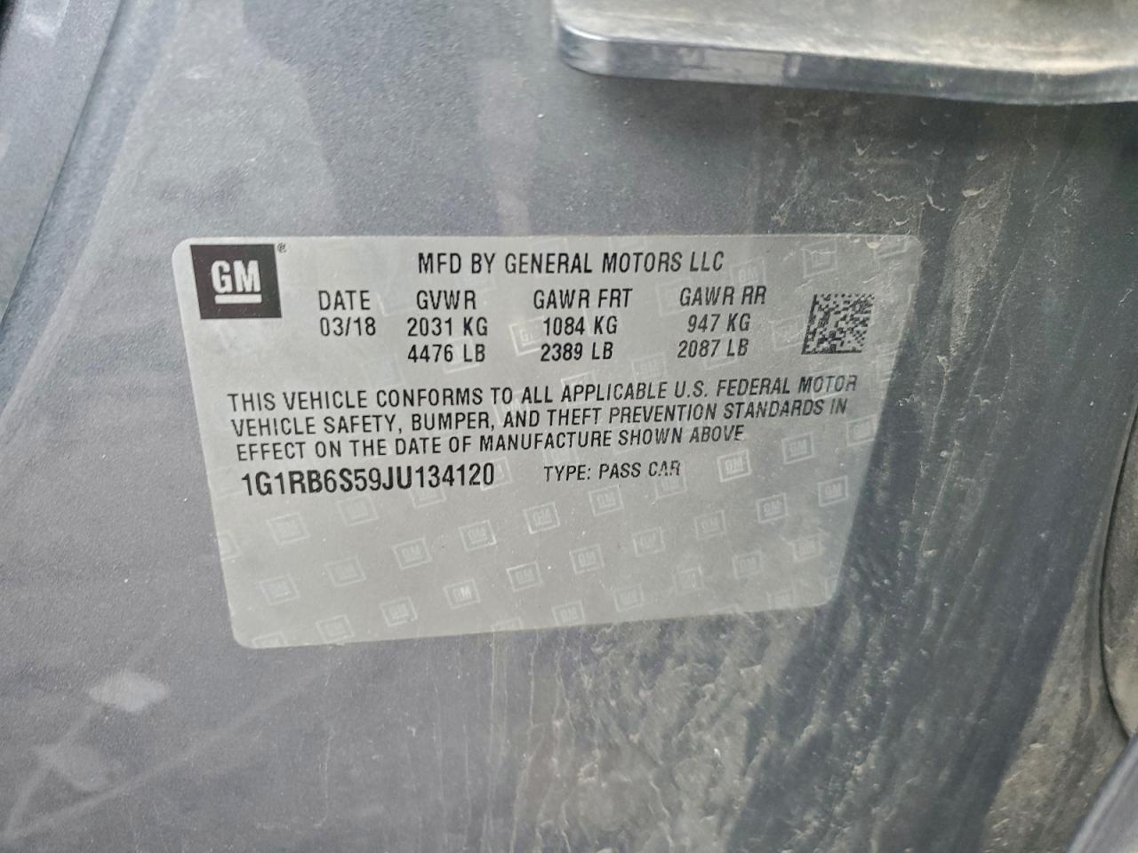 2018 Chevrolet Volt Premier