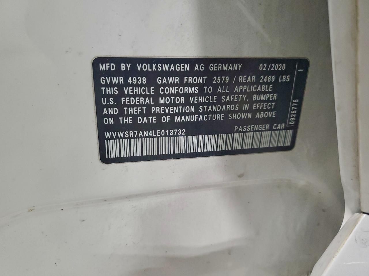 2020 Volkswagen Arteon sel R-line