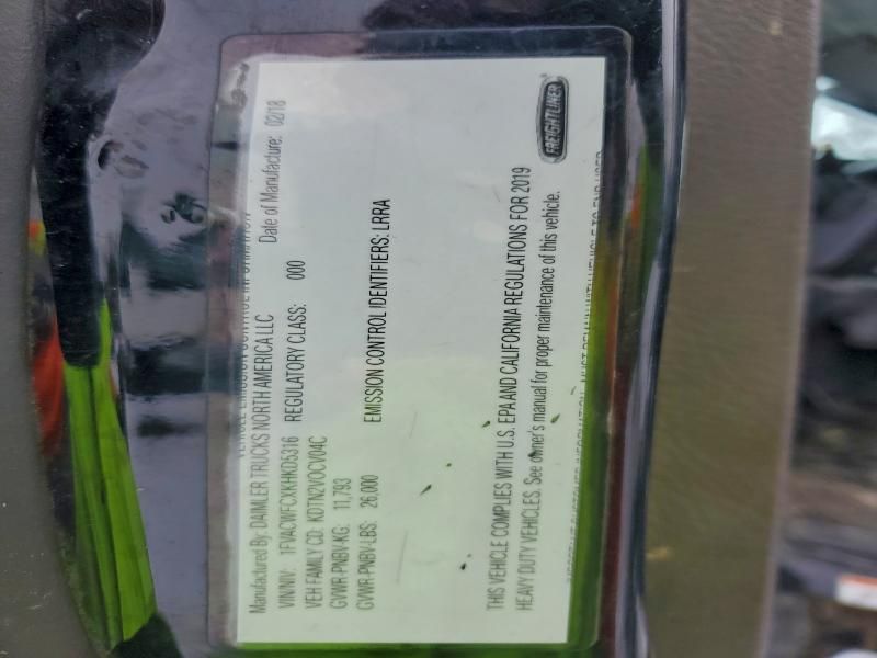 2019 Freightliner Business Class M2 Rollback Truck