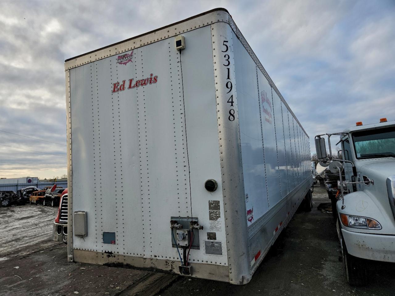 2019 Wabash Dvhdhpc DRY Van Trailer