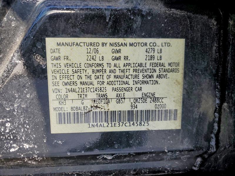 2007 Nissan Altima 2.5