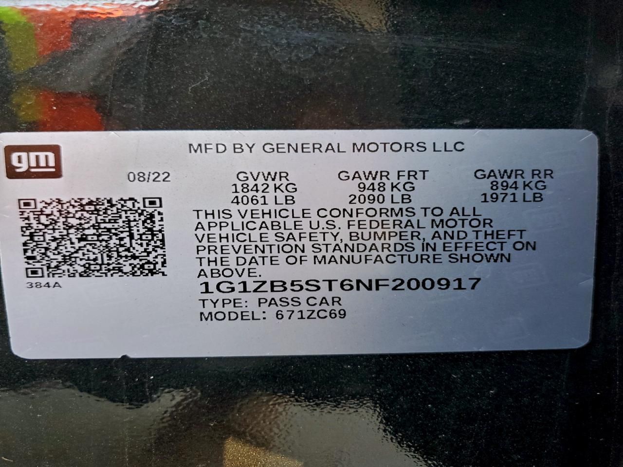 2022 Chevrolet Malibu ls