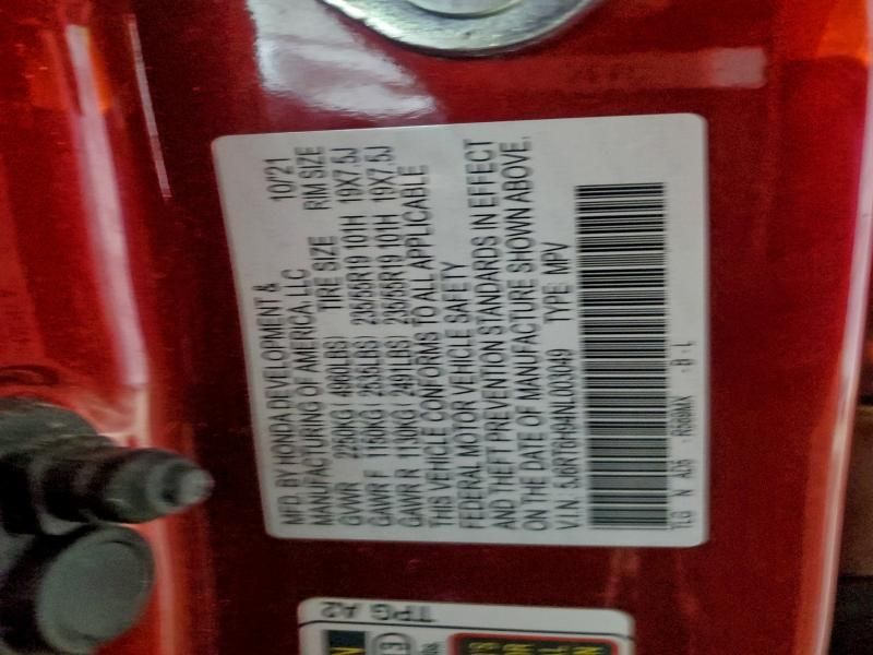 2022 Honda Cr-v Touring