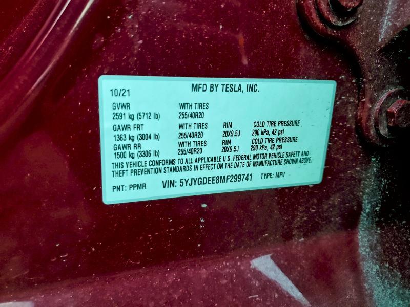 2021 Tesla Model y