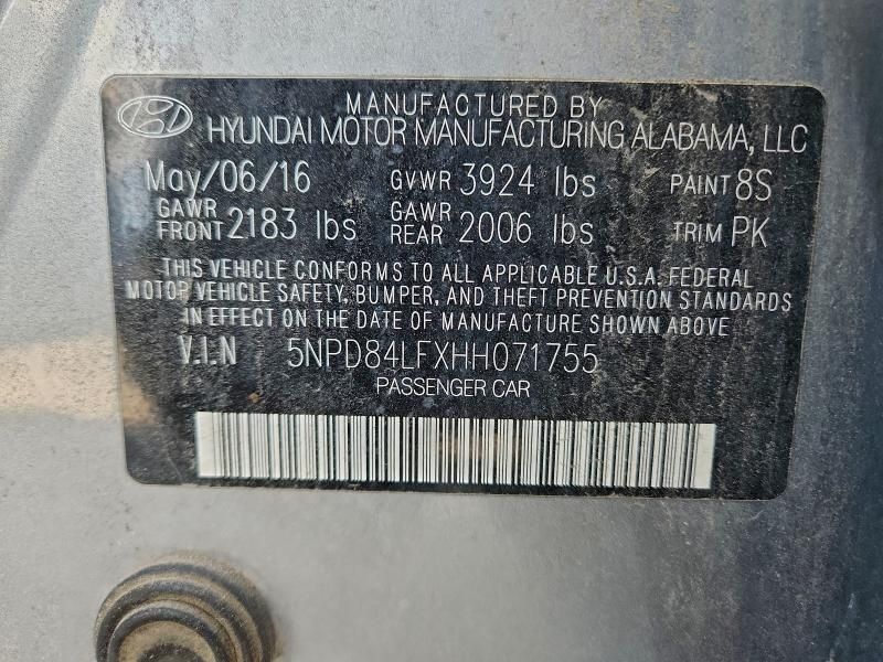 2017 Hyundai Elantra se