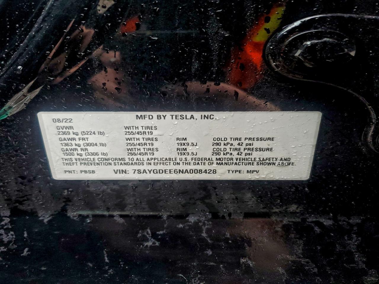 2022 Tesla Model y