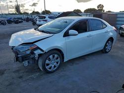 Vehiculos salvage en venta de Copart Clewiston, FL: 2019 Toyota Corolla l