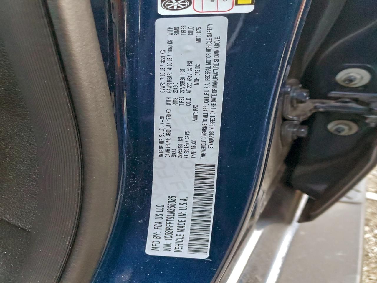 2020 Dodge Ram 1500 big Horn/lone Star