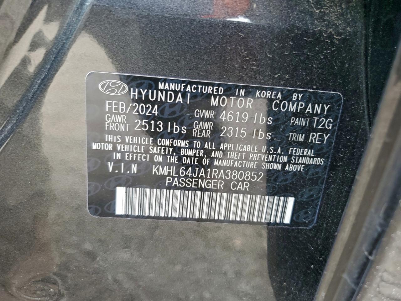 2024 Hyundai Sonata sel