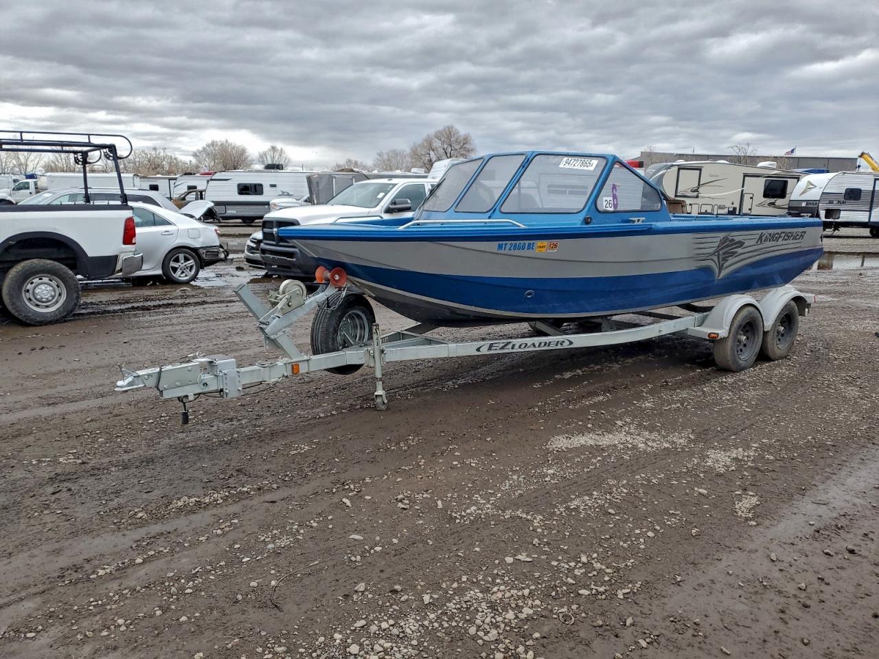 2021 Kingfisher Master Molders Boat With Trailer