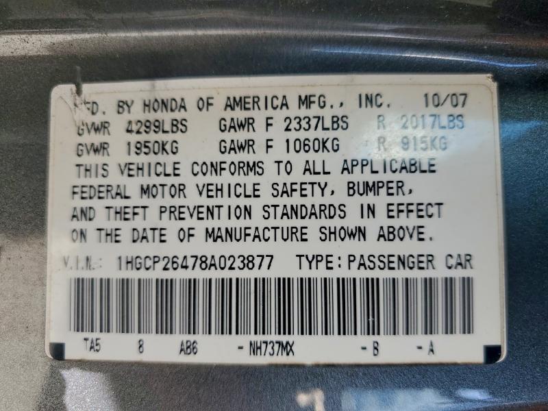 2008 Honda Accord lxp