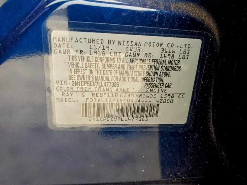 2020 Nissan Kicks sv