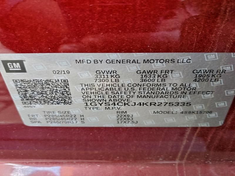 2019 Cadillac Escalade Premium Luxury