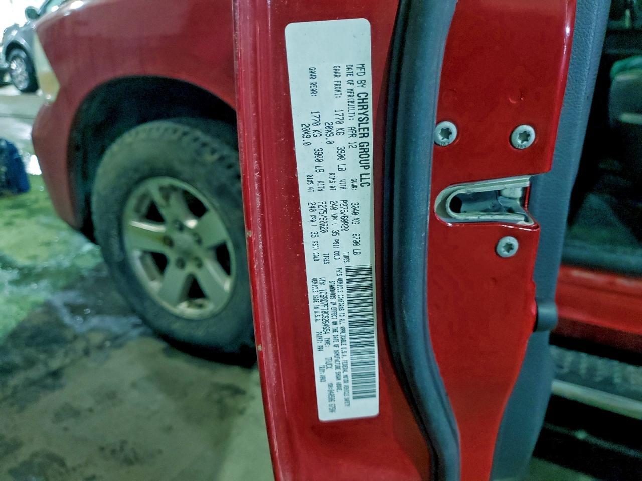 2012 Dodge Ram 1500 st