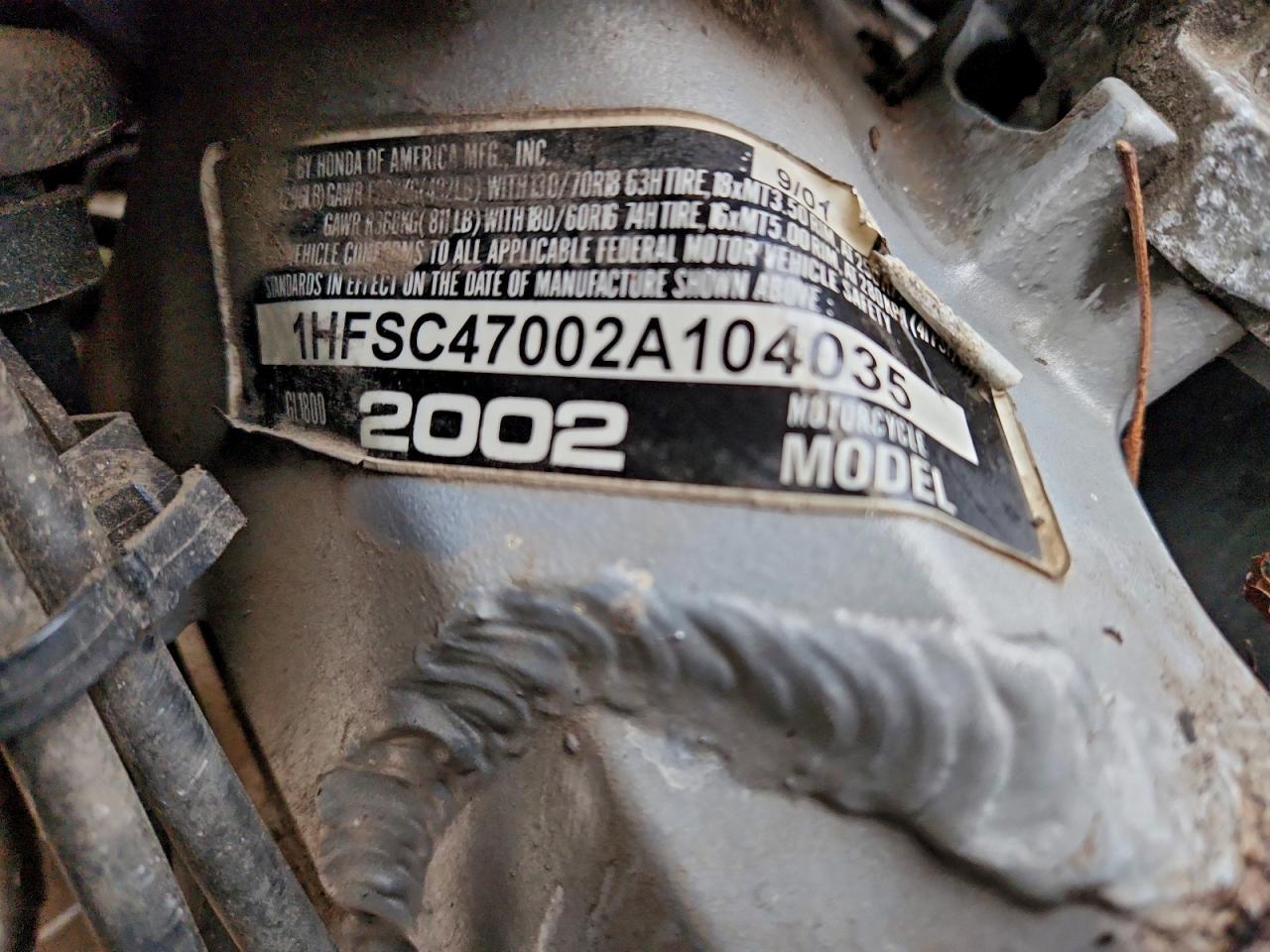 2002 Honda GL1800