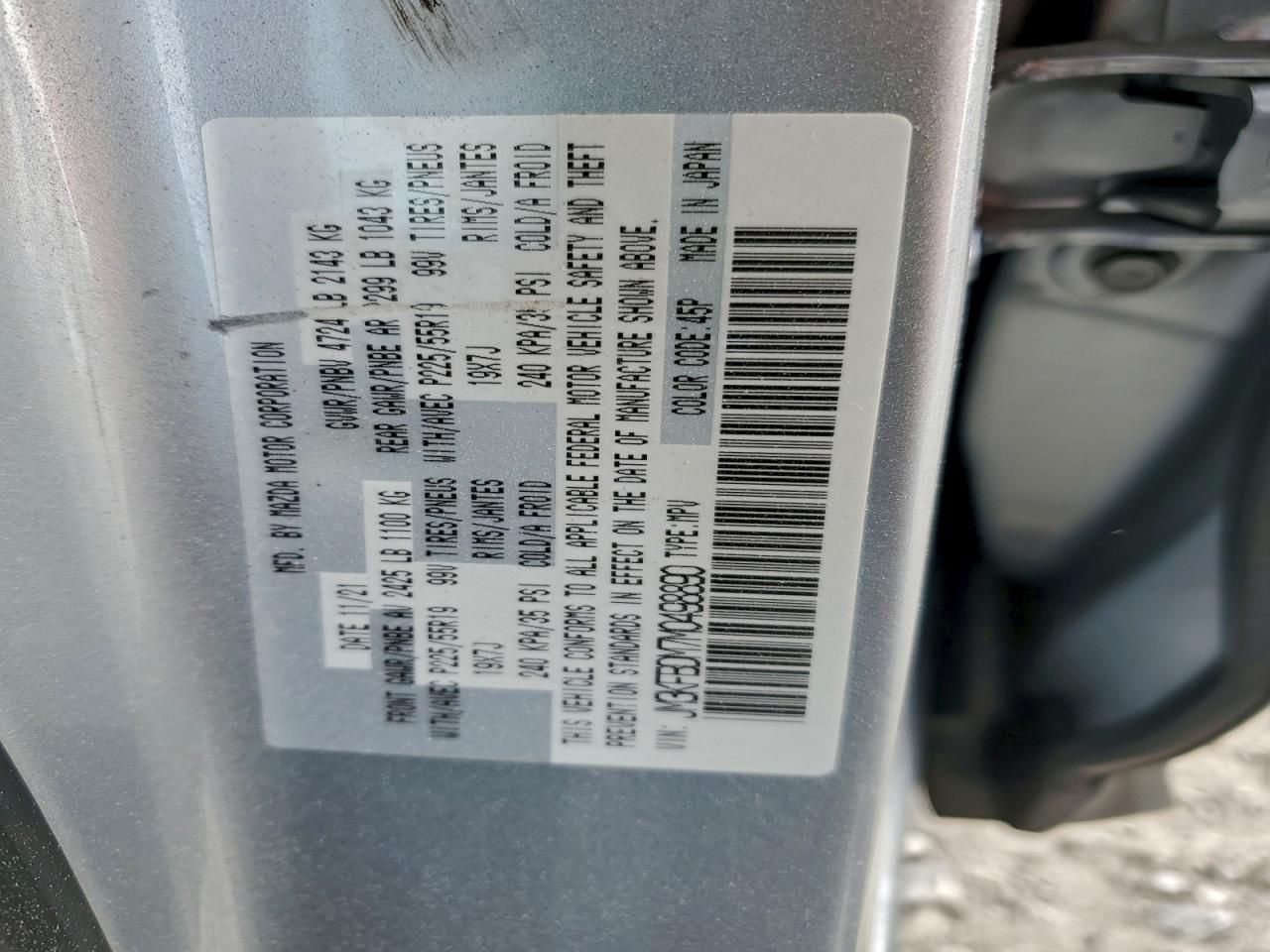 2021 Mazda Cx-5 Grand Touring