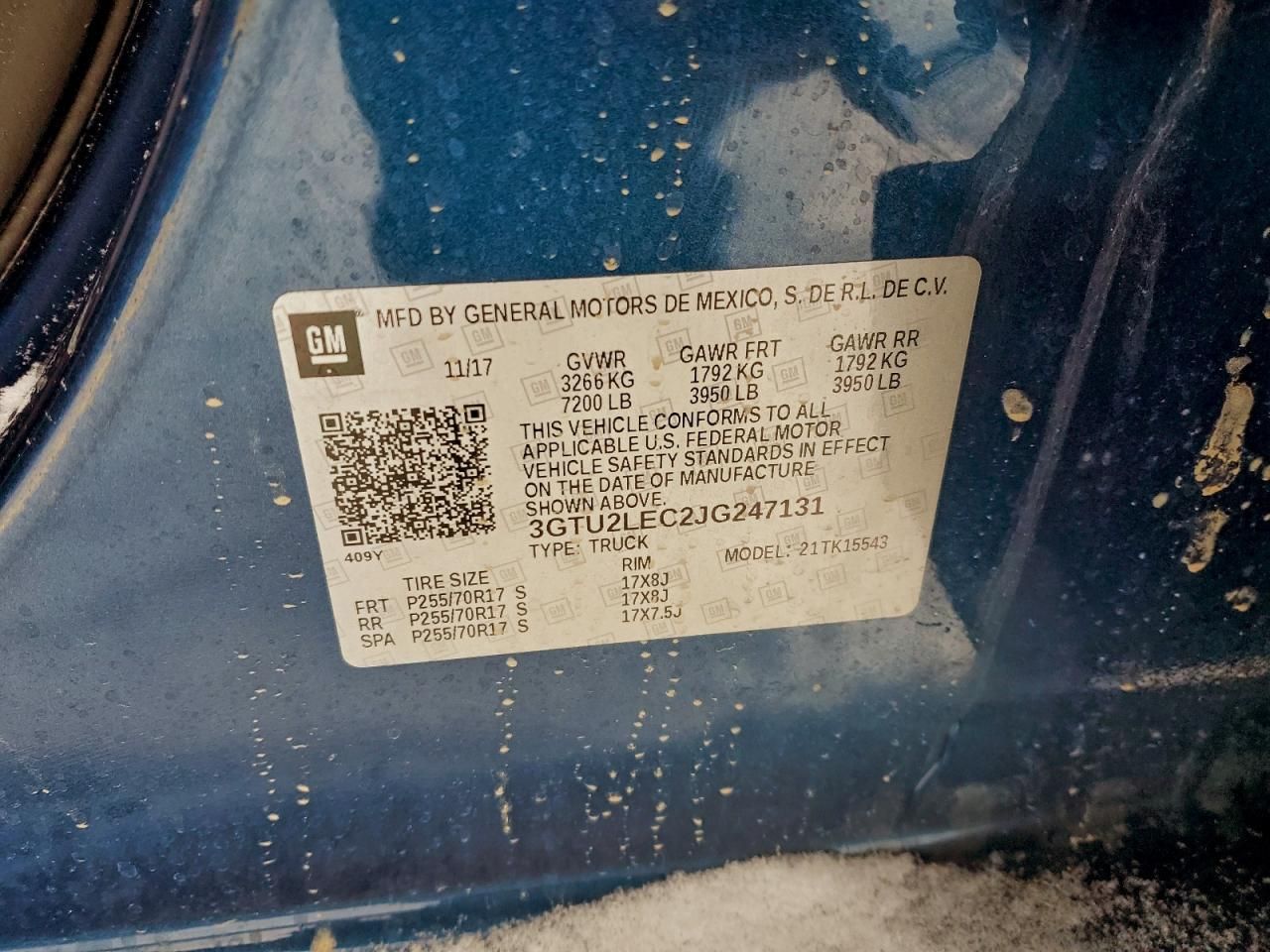 2018 GMC Sierra K1500