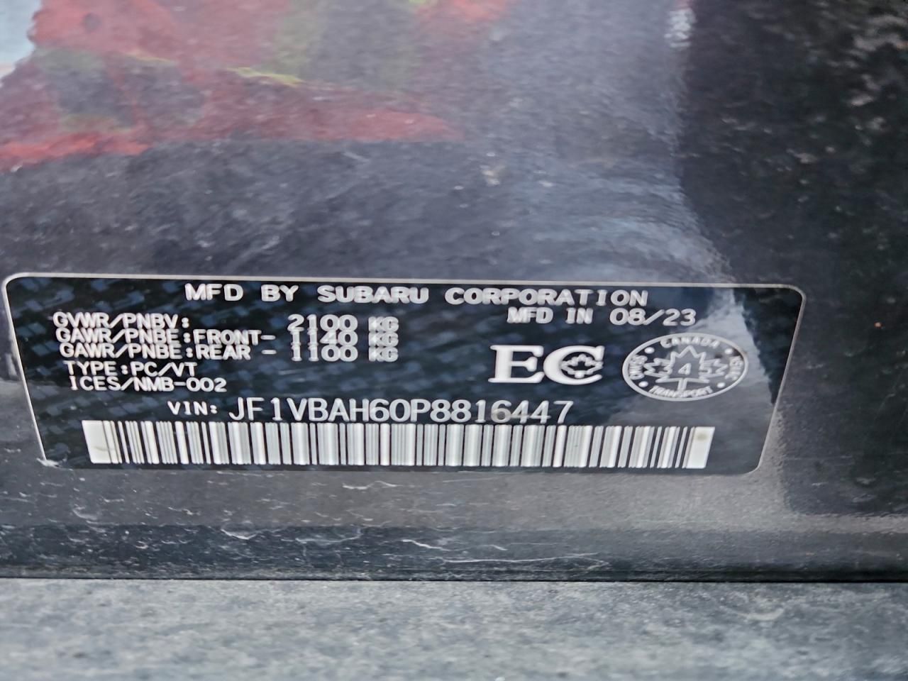 2023 Subaru Wrx Premium