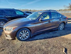 Infiniti salvage cars for sale: 2015 Infiniti Q50 Base