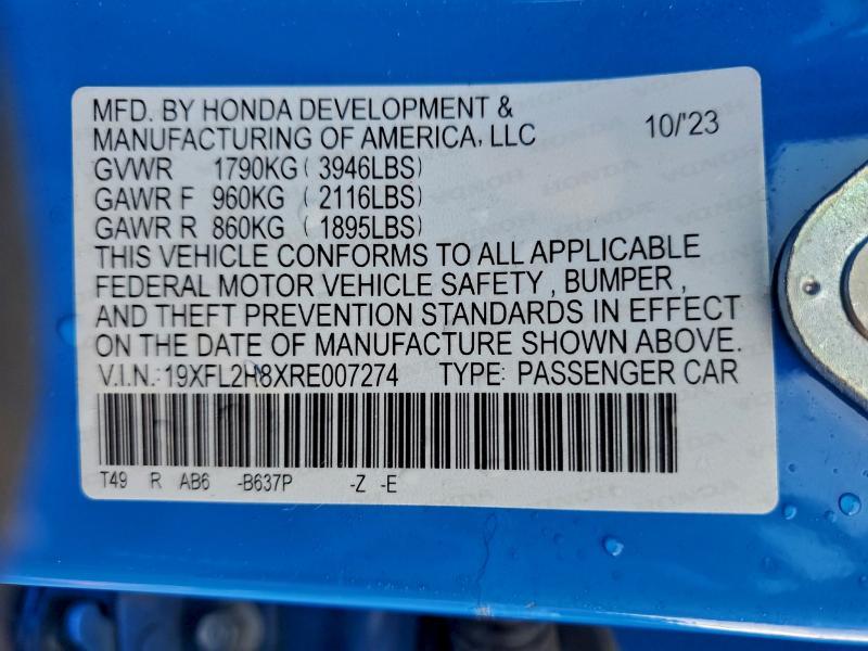 2024 Honda Civic Sport