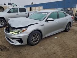 Salvage cars for sale from Copart Woodhaven, MI: 2020 KIA Optima lx
