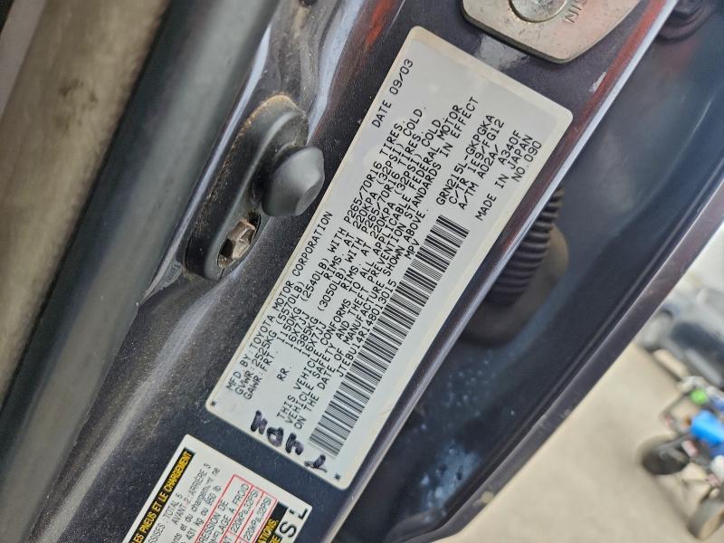 2004 Toyota 4runner SR5