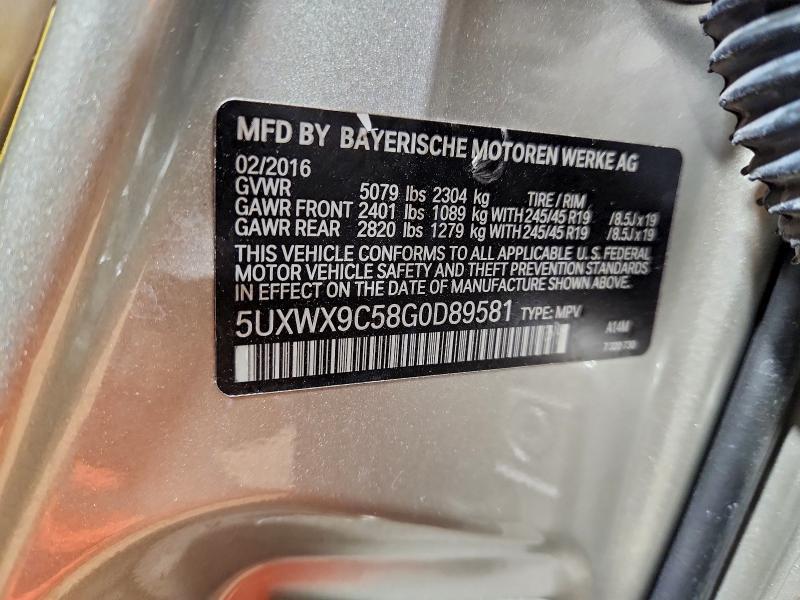 2016 BMW X3 Xdrive28i