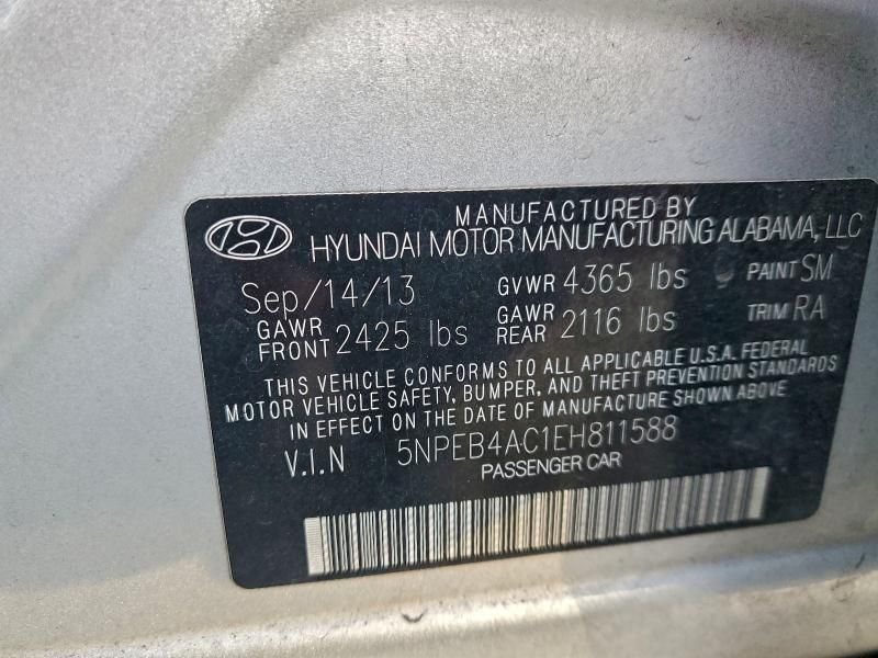 2014 Hyundai Sonata gls