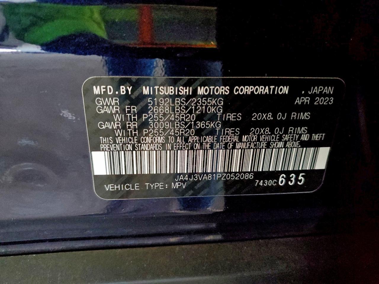2023 Mitsubishi Outlander sel