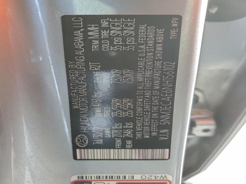 2022 Hyundai Tucson Limited