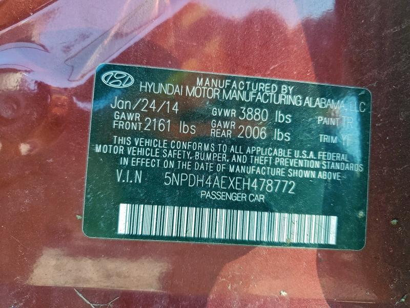 2014 Hyundai Elantra se