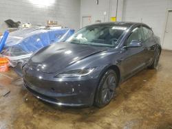 Tesla salvage cars for sale: 2025 Tesla Model 3