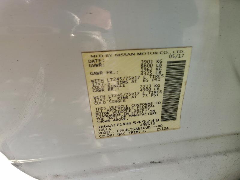 2017 Nissan Titan xd s