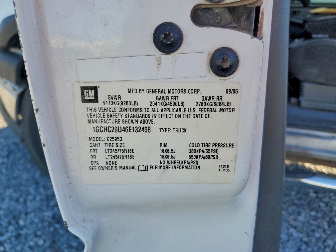 2006 Chev Rolet Silverado Utility / Service Truck