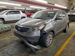 KIA salvage cars for sale: 2016 KIA Sportage lx