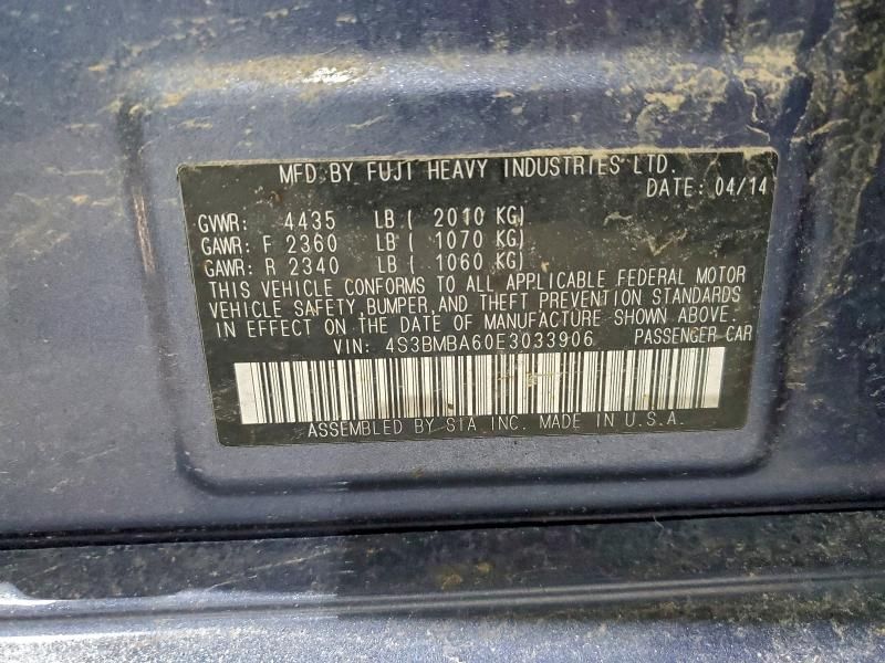 2014 Subaru Legacy 2.5i