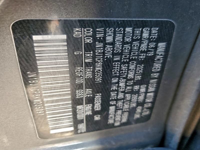 2019 Nissan Rogue Sport s