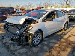 Salvage cars for sale from Copart Bridgeton, MO: 2017 KIA Forte lx