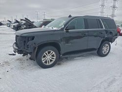 Salvage cars for sale from Copart Elgin, IL: 2017 Chevrolet Tahoe K1500 lt