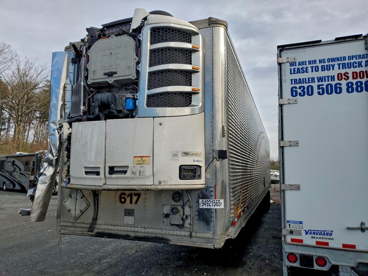 2017 Great Dane ESS-2114-31053 Refrigerated Van Trailer