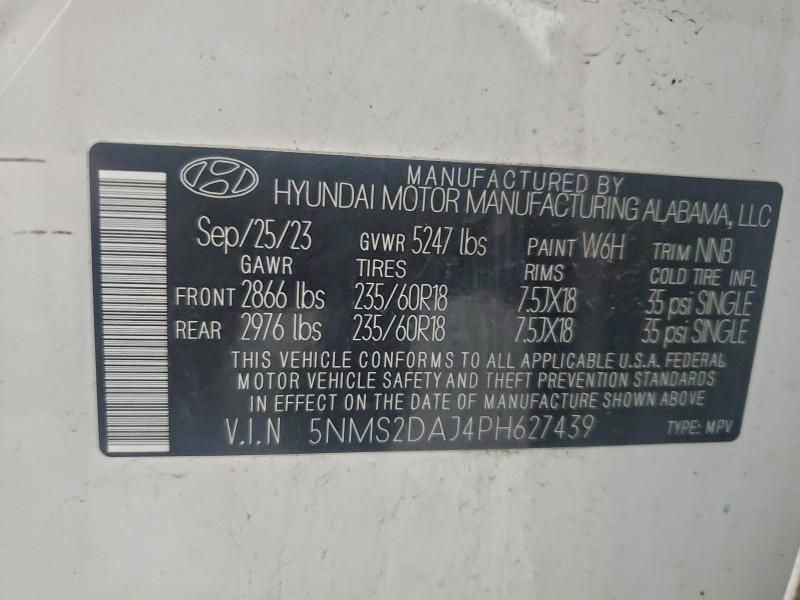 2023 Hyundai Santa fe sel